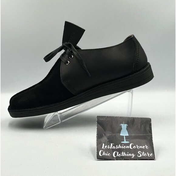 British Walkers Men's Black Suede Leather Kingston Desert Trek Boot Sz 11.5 3035 - Picture 14 of 16